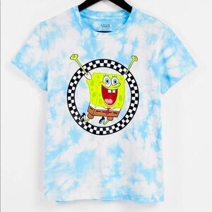 ASOS | Vans X Spongebob Jump Out tie-dye T-shirt in blue | SOLDOUT